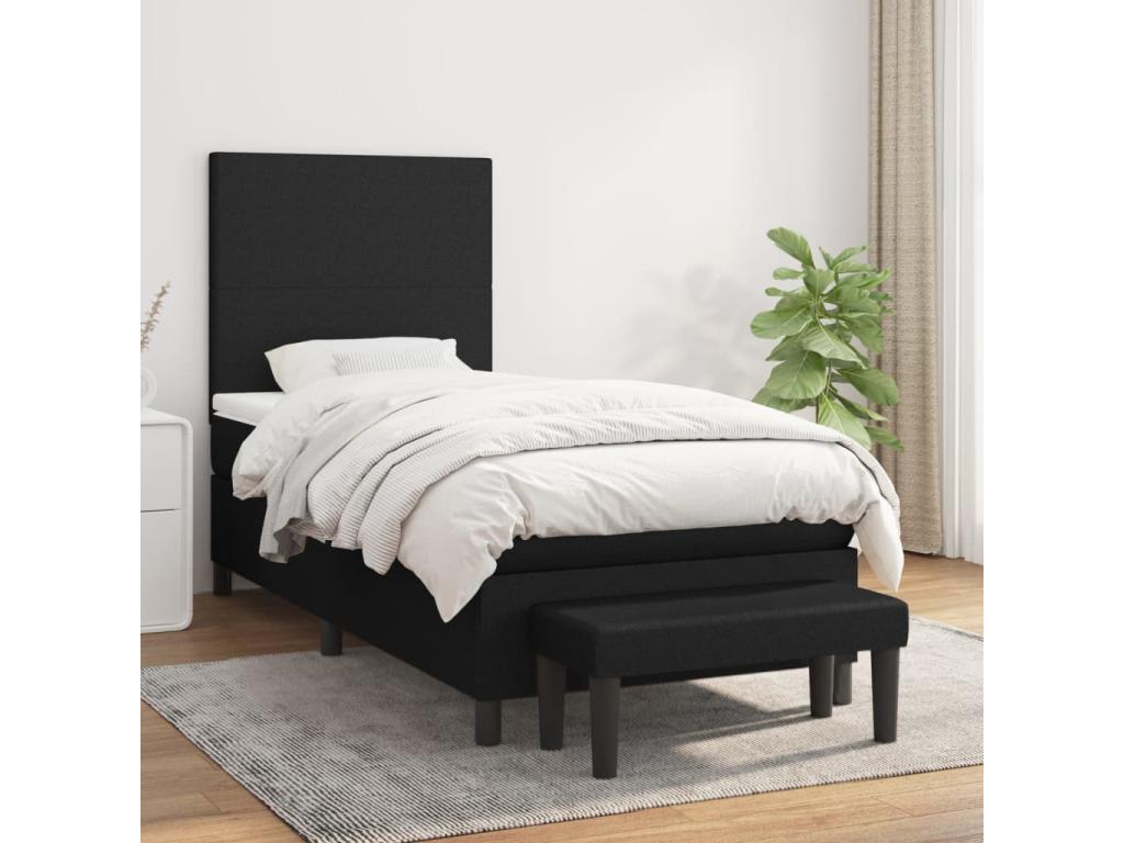Zensova upholstered bed with Zensova mattress 90x190 cm Zensova FFQY91158