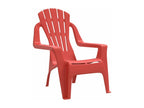 Children's garden chairs, set of 2, red, 37x34x44 cm, PP, VVLC80661