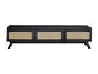 Solid wood TV stand 160 cm QQUP90634