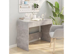 Concrete grey desk 101x50x76.5 cm engineered wood FBSI26682