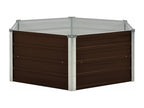 Raised planter brown 129 brown 129x129x46 cm 02 0000858 FEUS96218