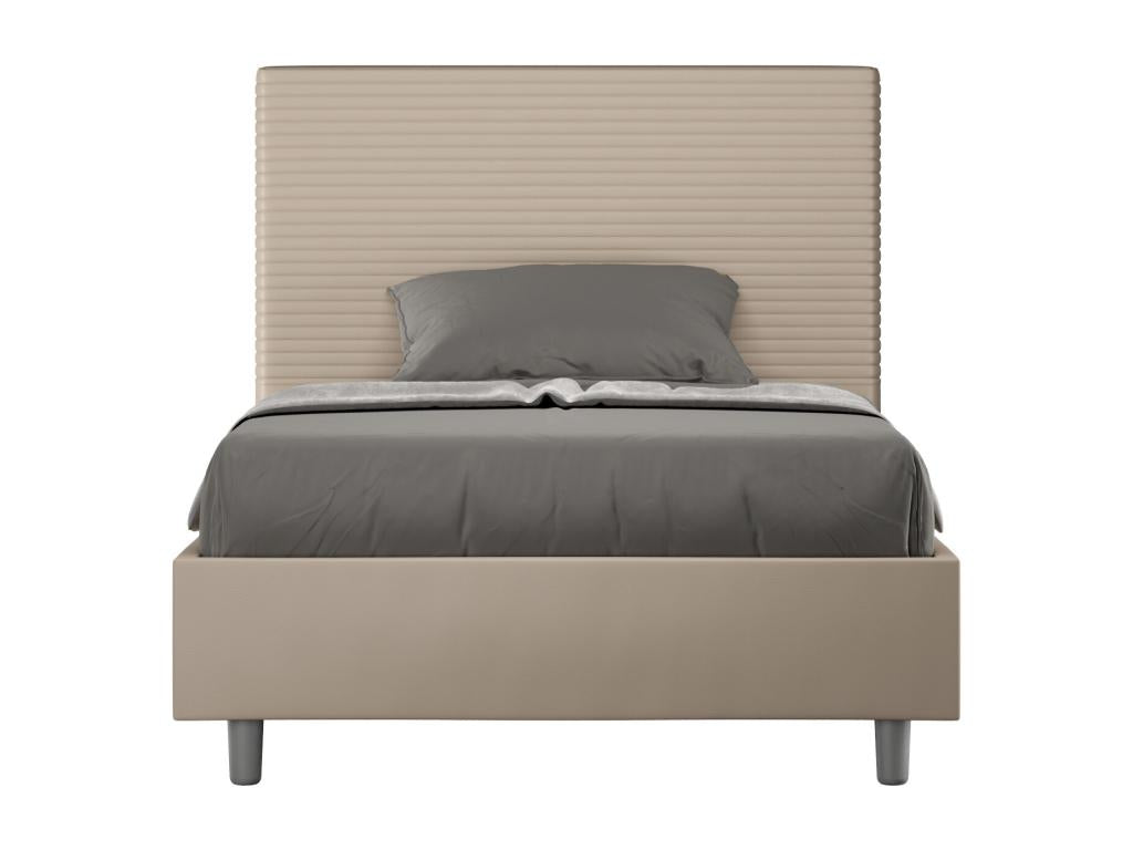 Bed with Zensova upholstered 140x190 faux leather Zensova NLMK27094