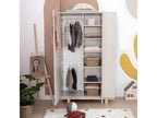 2-Door Wardrobe - Beige BIZN06080
