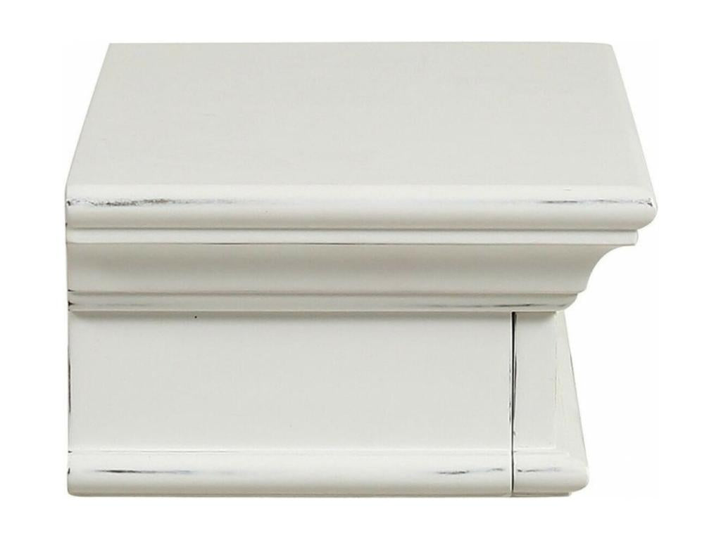 White MDF Wall Shelf - Zensova KHFN29279