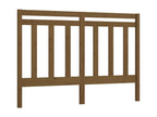 Honey Brown Headboard 141x4x100 cm Solid Pine Wood NQBX51777