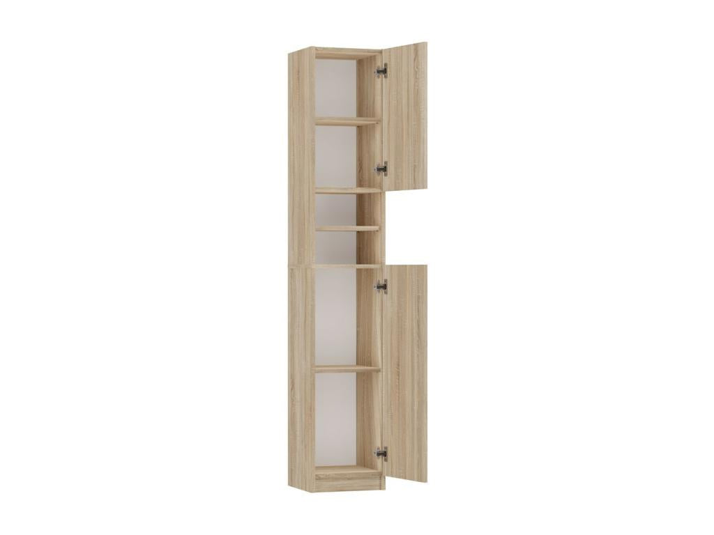 Zensova - Modern Style Bathroom Column - 183x32x30 - 2 Door Shelves - Zensova FJPT76394