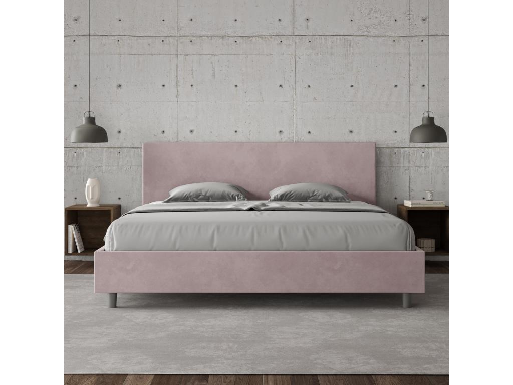 Zensova Modern Microfiber Adult Bed - Light Pink - 200x200 - Option with Zensova KNXV96768