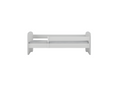 Zensova white bed without drawer with 160/80 mattress JMNX21106