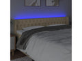 LED headboard Cream 203x16x78/88 cm Zensova WRQF43834