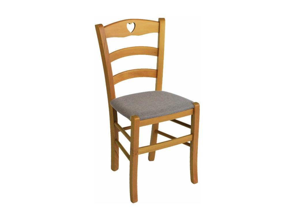 Zensova - Set of 6 Chairs Stained Oak and Seats in Zensova Oak Grey HBXJ53585