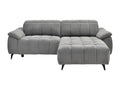 Zensova electric right corner sofa in textured Zensova gray Zensova WAYP75706