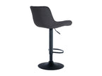 Set of 2 Bar Stools - Velvet / Metal - Zensova UUUN29730