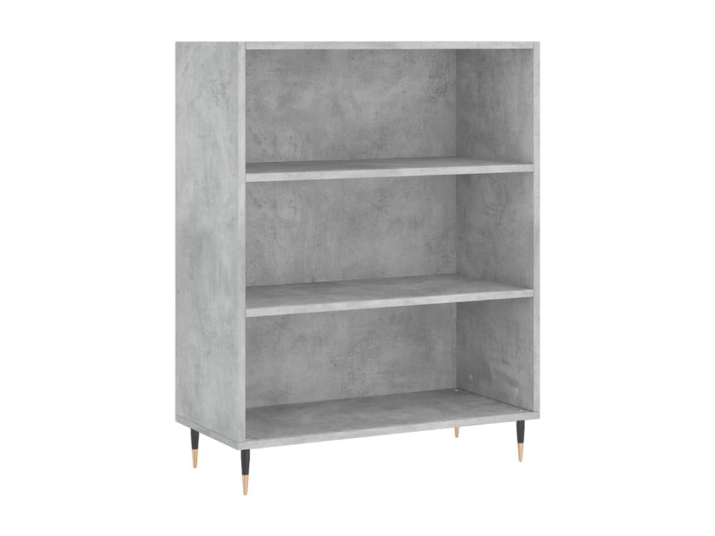 Concrete gray bookcase 69.5x32.5x90 cm Zensovaing¨¦nierie FAVH36228
