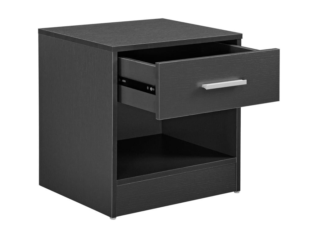 Grey bedside table 36.5x29.5x38 cm 03 0004191 QPSZ14436