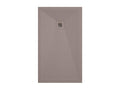 Lumenao Plus slate sand shower tray with colored grid - 130x80 cm HMFG82093