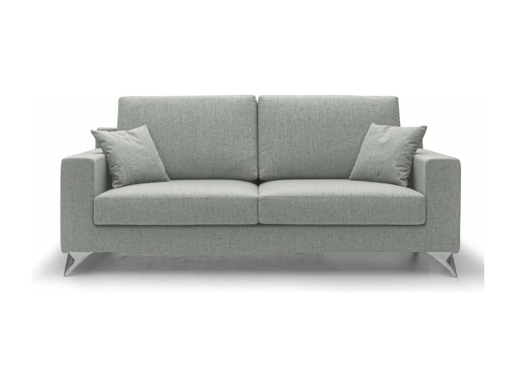 Elariva Waterproof Stain-Resistant Fabric Sofa T03 146 cm Light Grey PIXX53442