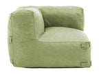 Zensova VTOA57623 4-seater modular corner sofa, green