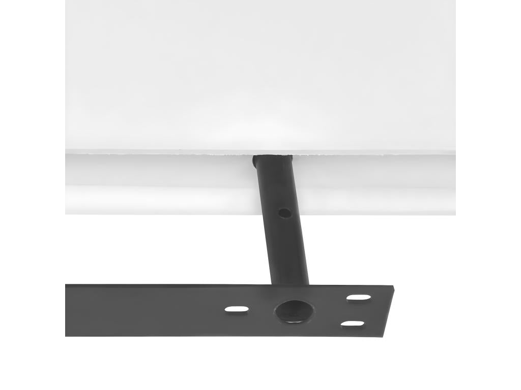 wall shelves 4 pcs White 100 cm ZJMV26583