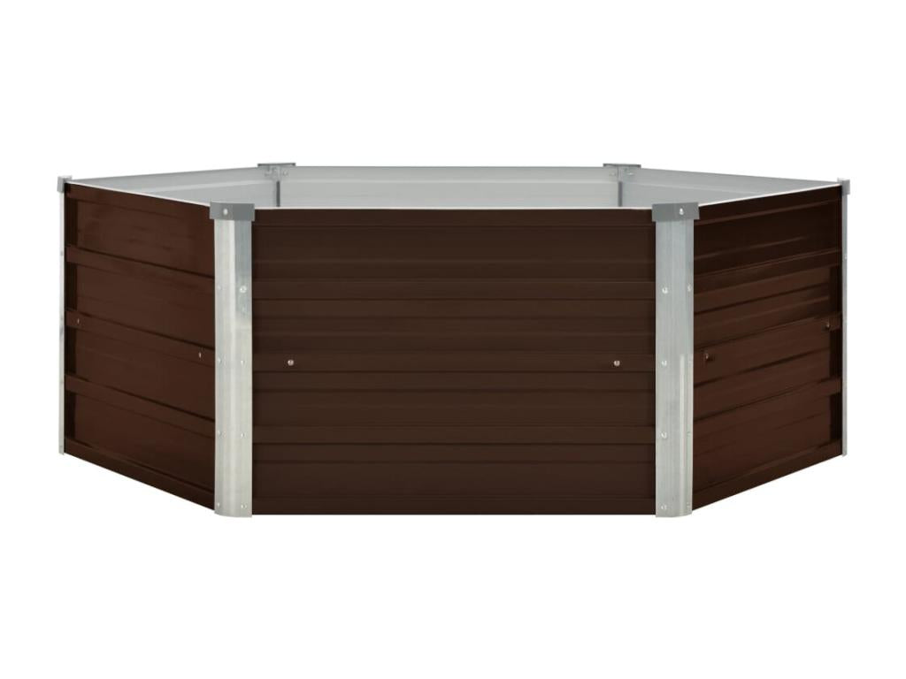 Raised planter brown 129 brown 129x129x46 cm 02 0000858 FEUS96218