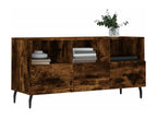 Smoked oak TV stand 102x36x50 cm engineered wood WAHP12269