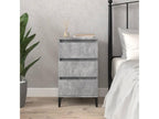 Concrete grey bedside table 40x35x70 cm Zensovaingénierie VBJA42083