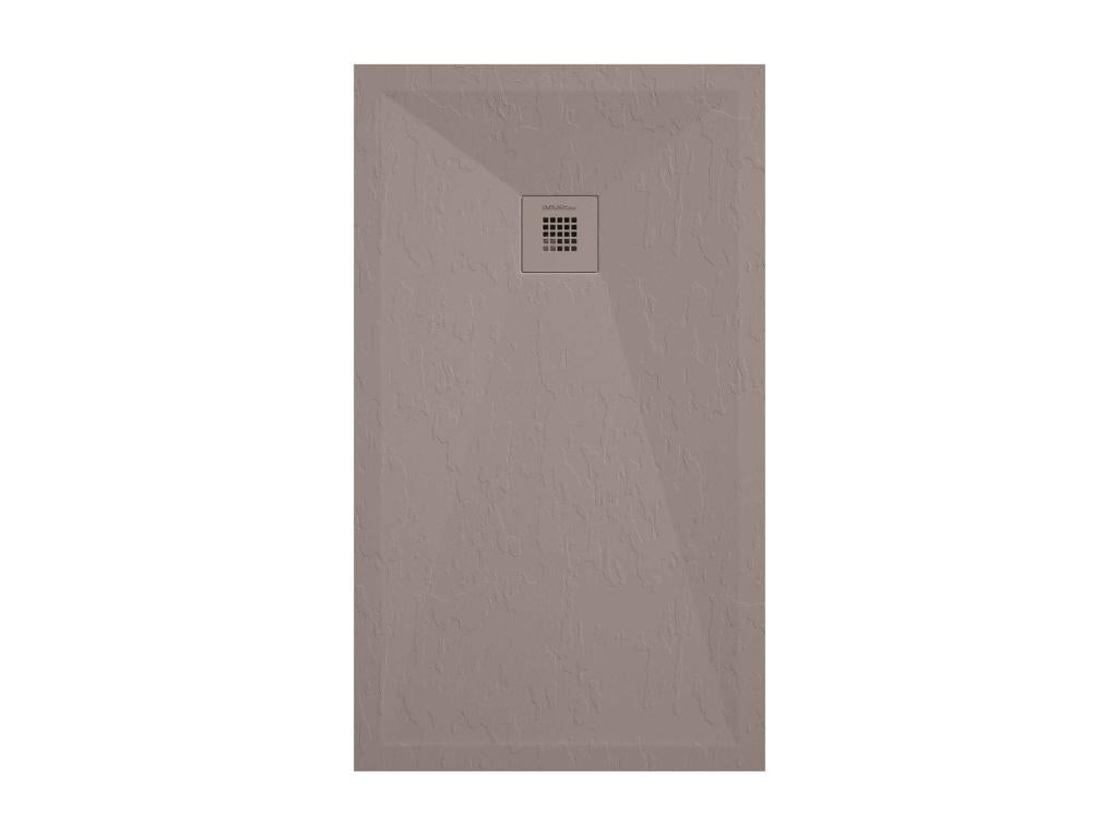 Zensova Plus slate sand shower tray with colored grid - 150x100 cm HJBU69822