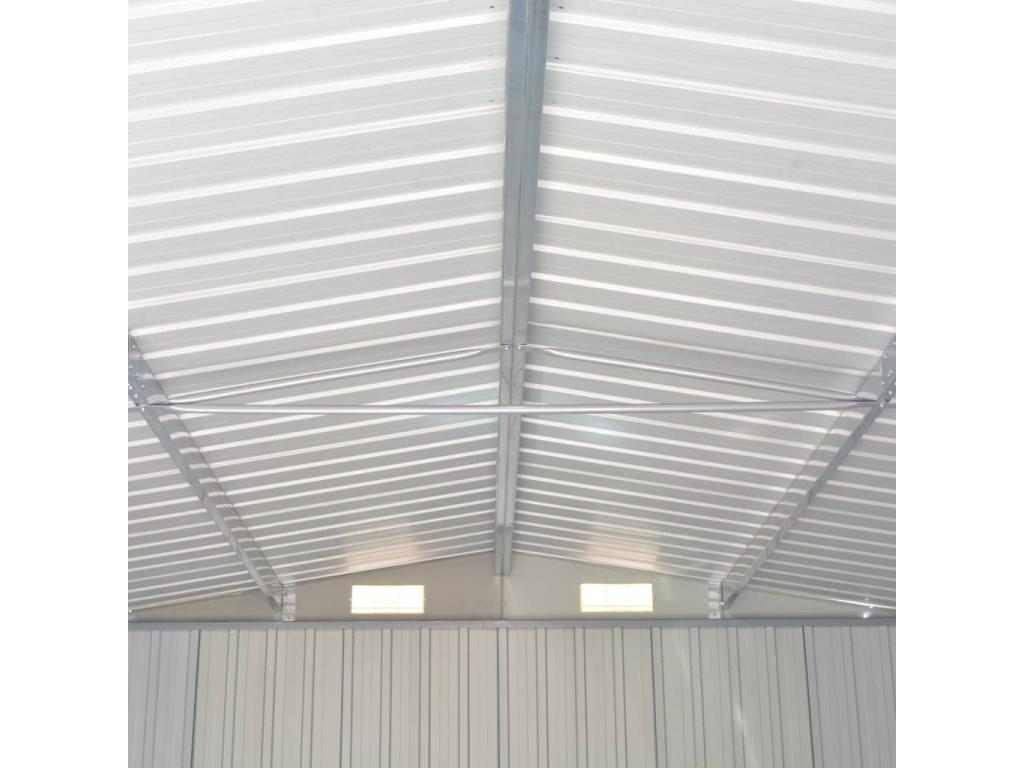 Garden shed 257x489x181 Metal Green DKHM78672