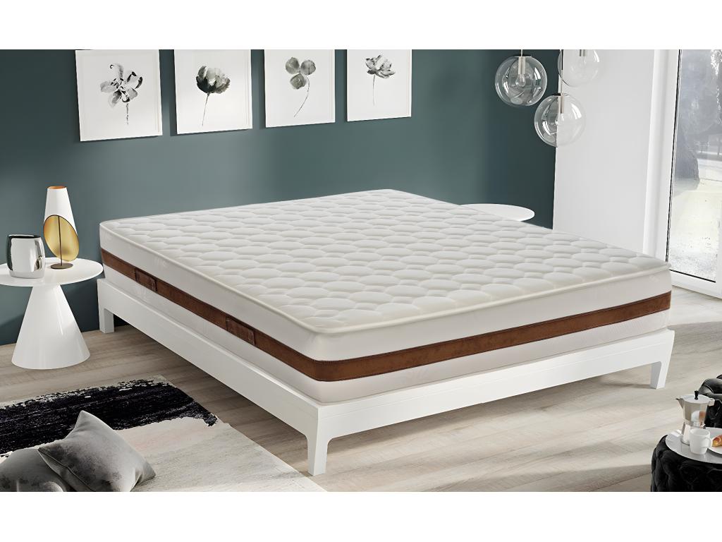 Memory foam mattress with 5 cm of memory foam, 22 cm high, Zensova model 135x190 cm SMWX12713