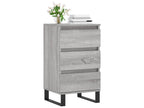 Grey sideboard 40x35x70 cm engineered wood DPCW79224