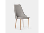 Grey fabric dining chair 45x95 cm - Elariva YJSM77563