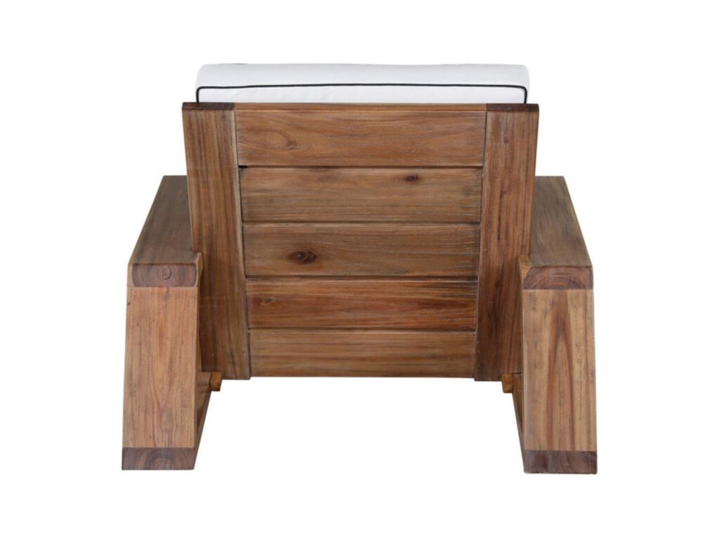 Zensova chaise longue with white cushion. PLRP50213