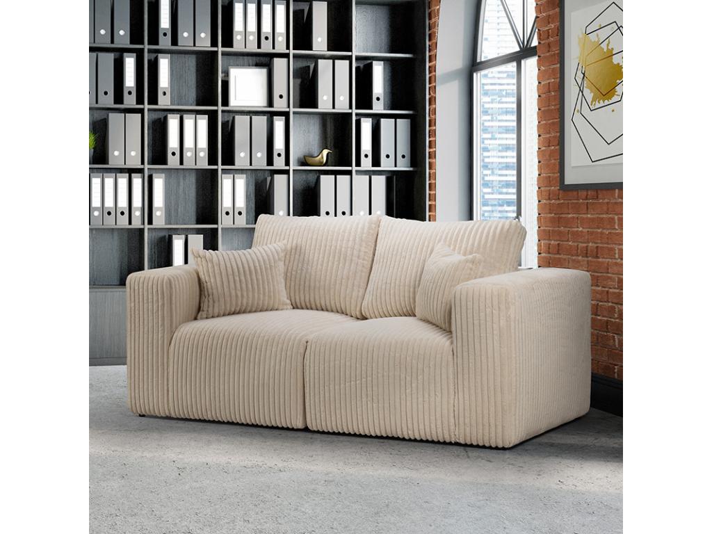 Zensova 2-seater sofa with side Zensova beige GJIQ23140