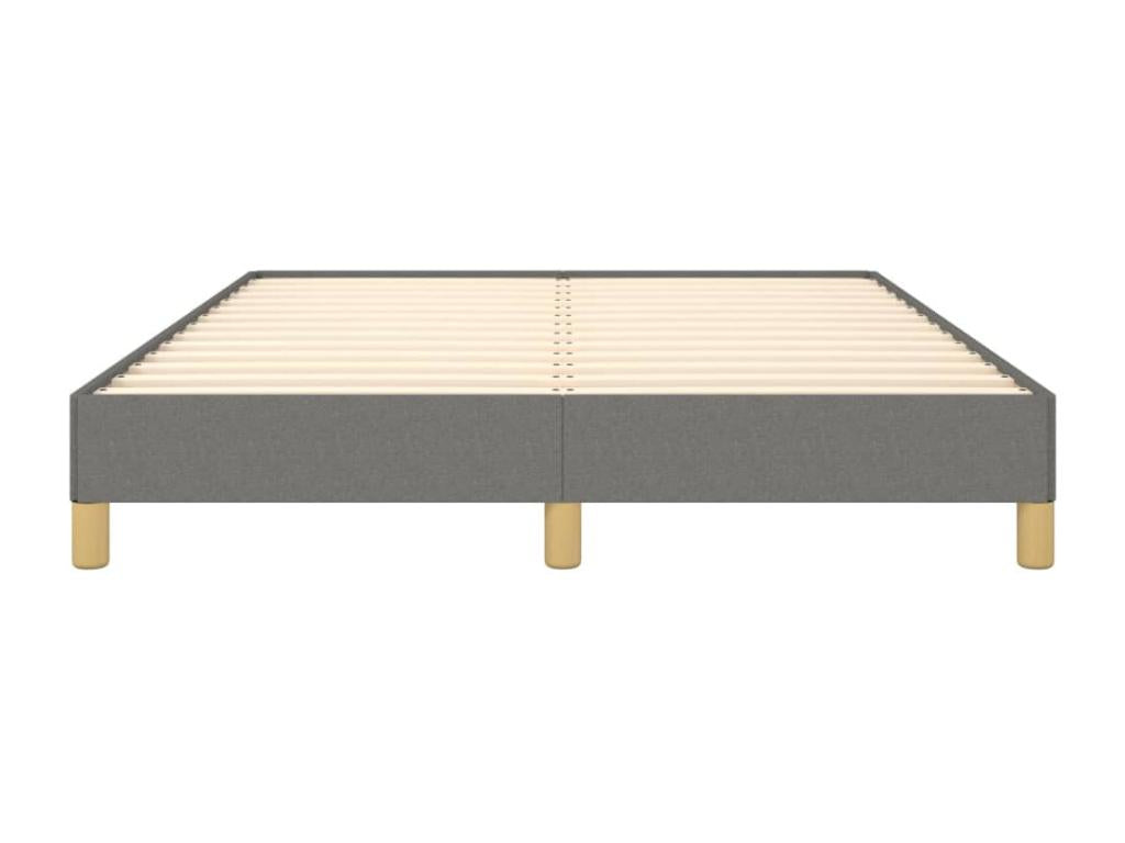 Dark Grey Bed Frame 140x200 cm Fabric FZHD04842