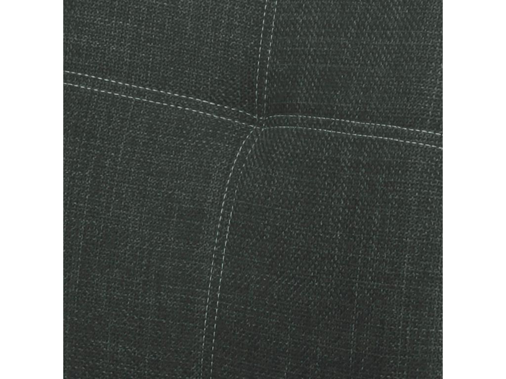 Elariva - Set of 6 Textured Fabric Chairs, Anthracite Grey EDNU93112