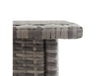 Lysvia Premium - Grey Tea Table 50x50x47 cm Woven Resin QIGE78863