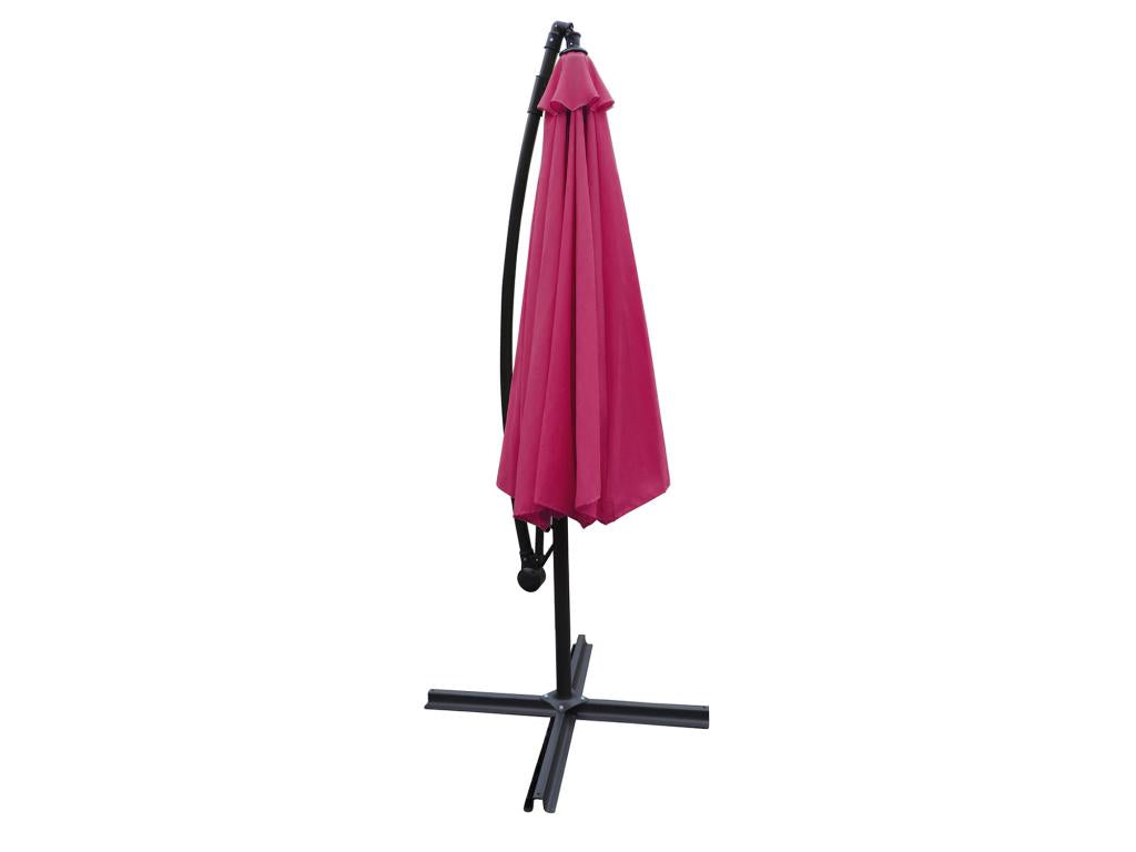 Lysvia round cantilever parasol, 3m diameter, with cover - Lysvia FVBL38421