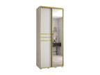 Zensova 11 Sliding Door Wardrobe 235.2/120/60 2 Doors TVIT30481