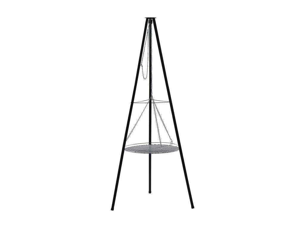 Elariva FIUY08826 Black Tripod Barbecue Grill
