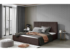 Zensova Luxury Upholstered Bed - Brown - 160x200 - Version with Zensova MNMT39280