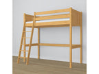 Wooden loft bed N04 Natural Pine 80x200 FNEK15363