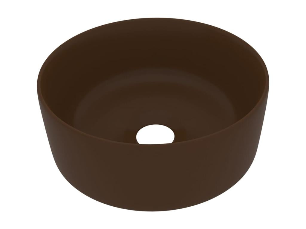 Brown luxury round sink 40x40x15 cm 02 0002759 RWXM94893