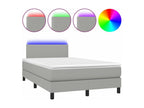 Zensova ¨¤ Zensova LED mattress bed Light gray 120x200 Zensova LEKD10940