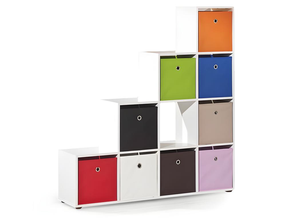 Zensova White Staircase Storage Unit - No Cabinet - 3 GXAW69287