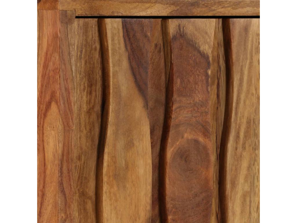 Brown wooden TV stand, 118x30x40 cm, 2502174 NJDY30955