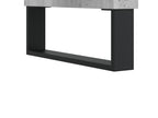 High sideboard, concrete grey, 69.5x34x180 cm, engineered wood, NYZG29592