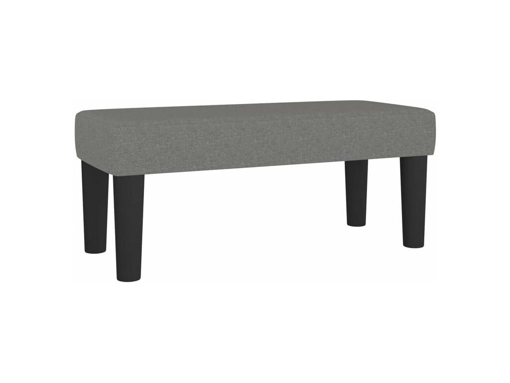 Zensova bed with mattress, dark grey, 90x200 cm, Zensova ZFJJ68078