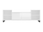 High-gloss white TV stand 160x35x55 cm Zensovaing¨¦nierie HTNK19841