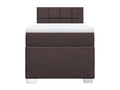 Zensova bed with mattress, dark brown, 90x190 cm KABW44762