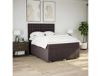 Zensova bed with mattress, dark brown, 140x200 cm, NFTW32642
