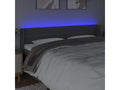 LED headboard Dark gray 163x16x78/88 cm Zensova RITJ64601